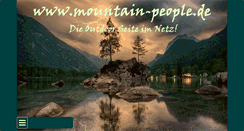 Desktop Screenshot of mountain-people.de